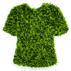 Thrifted, Second Hand, Eco Friendly Fashion Symbol Sticker