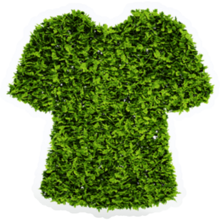 Thrifted, Second Hand, Eco Friendly Fashion Symbol Sticker