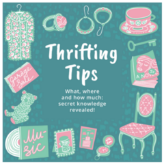 Thrifting Shopping Tips Flea market Sticker 