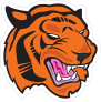 Tiger Head Mascot Sticker