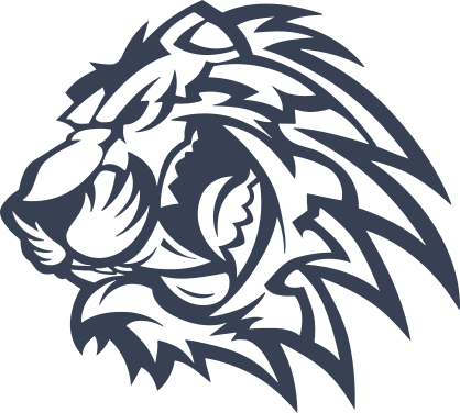 Tiger Head Roaring Sticker