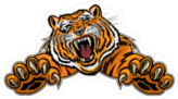 Tiger Jumping Sticker
