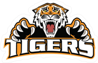 Tigers Logo Mascot Sticker