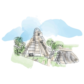 Tikal National Park Sticker