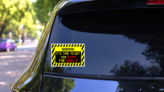 Time to Get Your Vaccine Sticker on a Rear Car Window (New) example