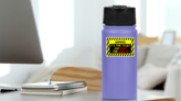 Time to Get Your Vaccine Sticker on a Water Bottle (New) example