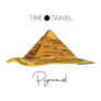 Time To Travel Pyramid Egypt Sticker