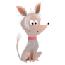 Tiny Chinese Crested Sticker