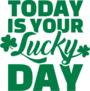 Today is Your Lucky Day Sticker