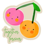 Together Forever Twins Sticker