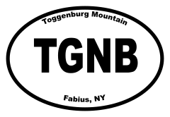 Toggenburg Mountain Oval Sticker