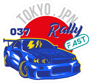 Tokyo JPM Rally Sticker