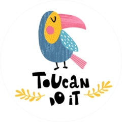 Toucan Do It Sticker