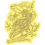 Toucan In Yellow Sticker