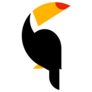 Toucan Logo Sticker