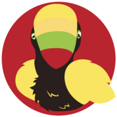Toucan Vibrant Sticker
