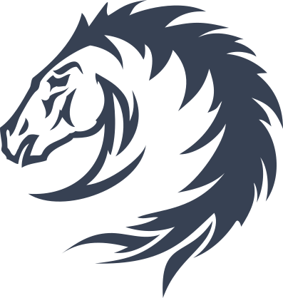 Tough Horse Face Sticker