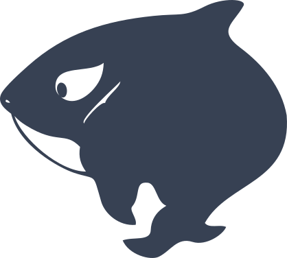 Tough Whale Sticker