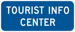 Tourist Info Center Sticker