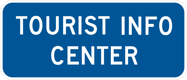 Tourist Info Center Sticker
