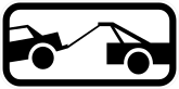 Tow Truck Towing Car Sticker