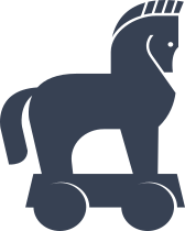Toy Horse On Wheels Sticker