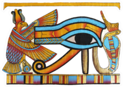 Traditional Egyptian Drawing Sticker