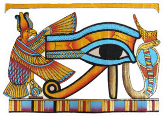 Traditional Egyptian Drawing Sticker