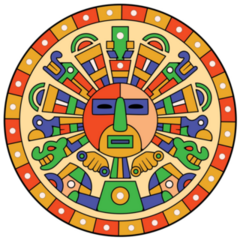 Traditional Inca Symbol Sticker