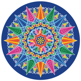 Traditional Ox Cart Wheel Sticker