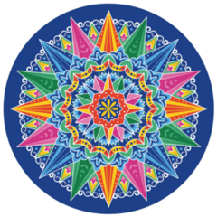 Traditional Ox Cart Wheel Sticker