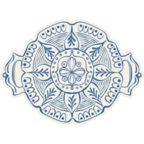 Traditional Plate Sticker