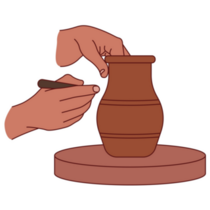 Traditional Pottery Sticker