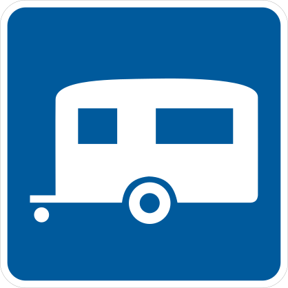 Trailer Camping Sticker