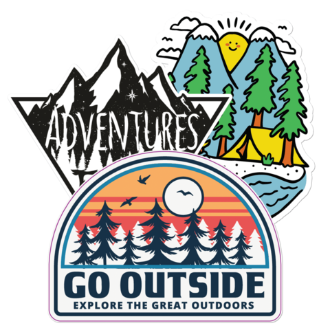 Travel Stickers & Decals | Free Shipping