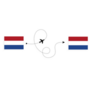 Travel From Netherlands To Netherlands Sticker