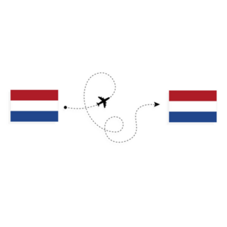 Travel From Netherlands To Netherlands Sticker