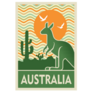 Travel To Australia Poster Stikcer