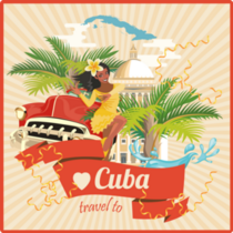 Travel To Cuba Sticker