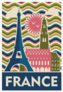Travel To France Sticker