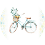 Travel To Italy - Bicycle With Lemons Sticker