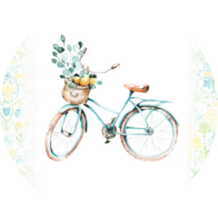Travel To Italy - Bicycle With Lemons Sticker