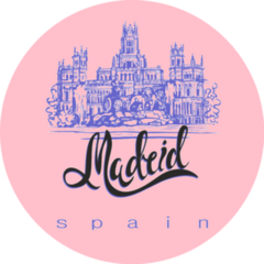 Travel Trip To Spain City Of Madrid Sticker