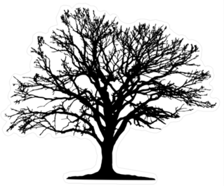 Tree Silhouette Sticker
