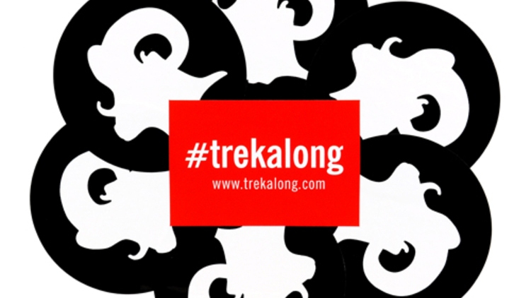 Trekalong Custom Circle Stickers