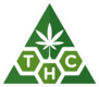 Triangle Cannabis THC Logo Sticker