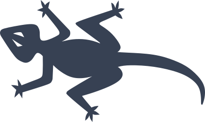 Triangle Head Lizard Gecko Sticker