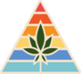 Triangle Marijuana Sticker