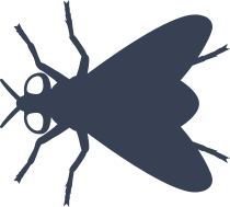 Triangular Fly Sticker