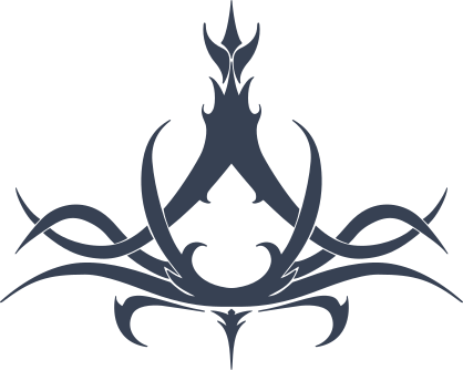 Tribal Design Snake Face Sticker